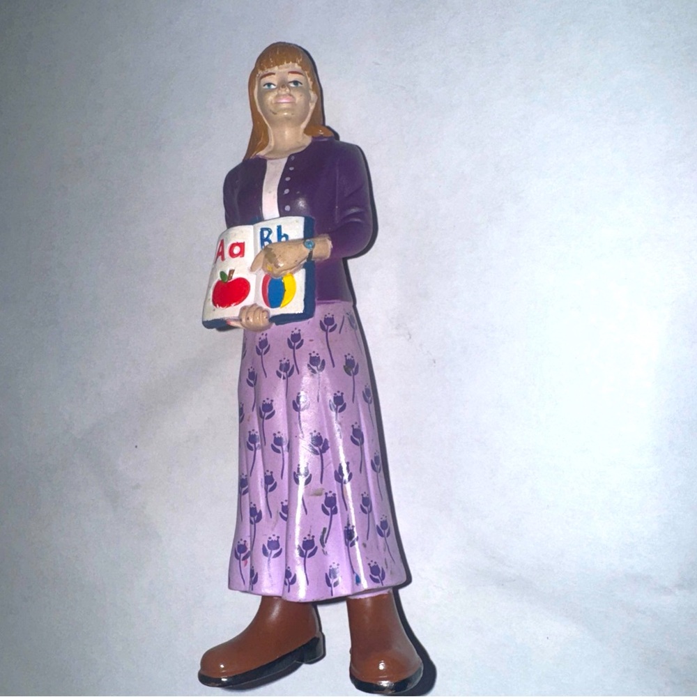Lakeshore Community Helper Worker Rare Learning Kids Figure Teacher Women Girl